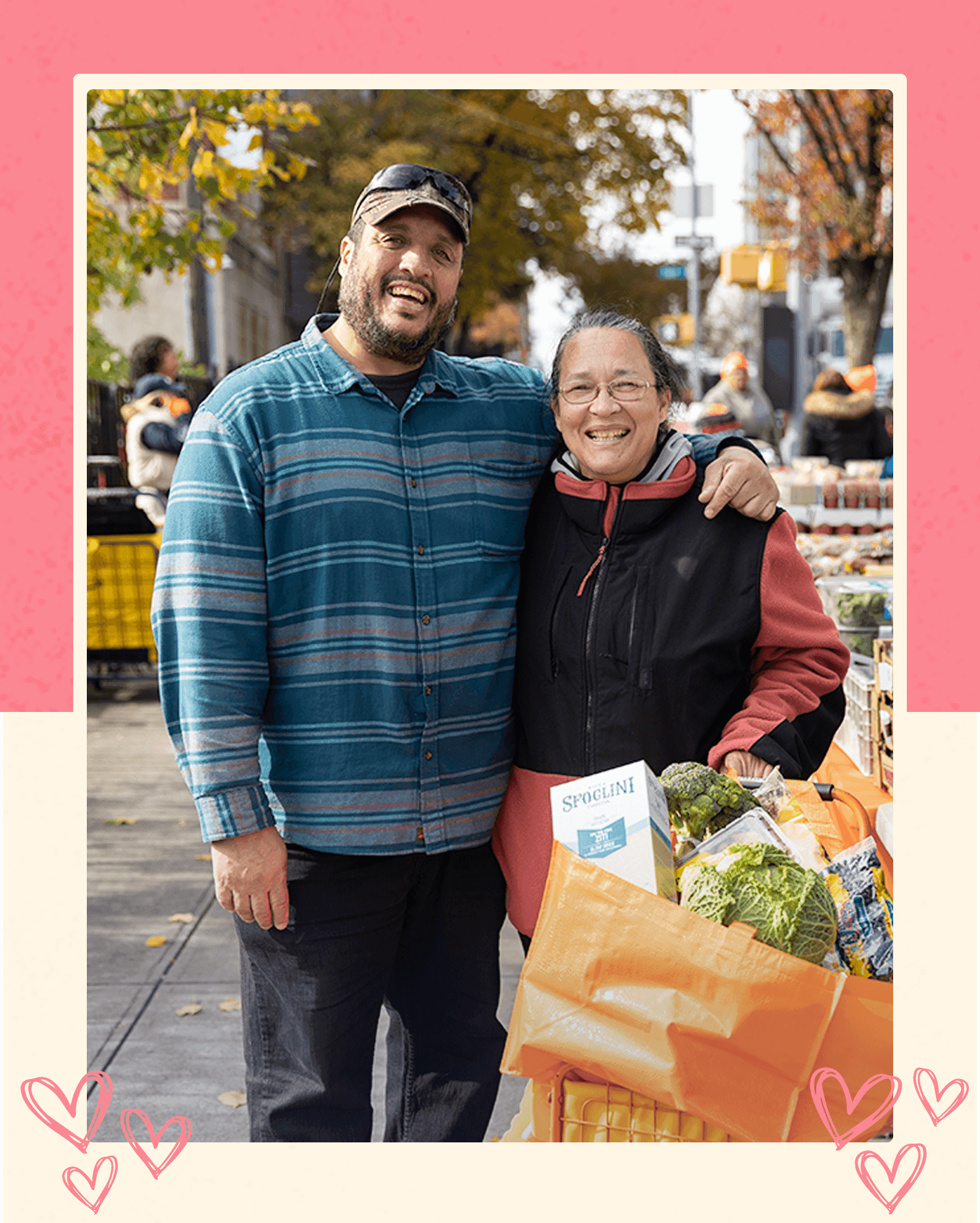 Every $1 helps provide up to 3 meals for families in New York City. 